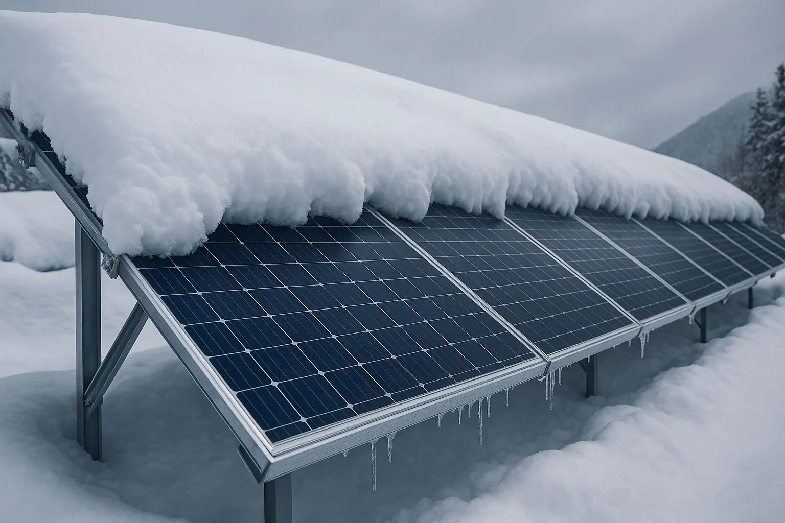 Zima jako nepřítel fotovoltaických elektráren? Podle některých odborníků jde o mýtus