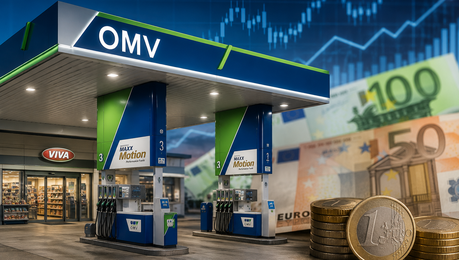 Růst cen energií pomáhá OMV překonat dopady geopolitické krize Růst cen energií pomáhá OMV překonat dopady geopolitické krize